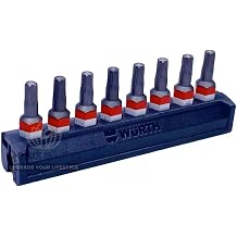 Wurth 1/4 Inch Bit Set 8 Pieces - 8x RW20 Bit Latch Set for ASSY Screws 0614400013