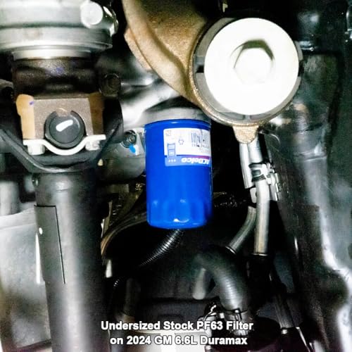 PPE - Premium High-Efficiency Oil Filter (Short) 114000740 Compatible with 2020+ GM 6.6L Duramax L5P (Replaces AC Delco PF26) by Pacific Performance Engineering - Used condition - Image 4