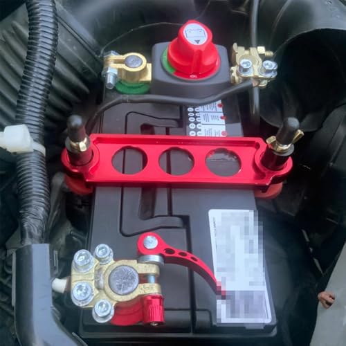 Batteriehauptschalter, Autobatterie Trennschalter, Trennschalter Wasserdicht, Batterieschalter Auto 12V-48V für Auto Motorrad Marine Boat Caravan Yacht Bus Boot Reisen