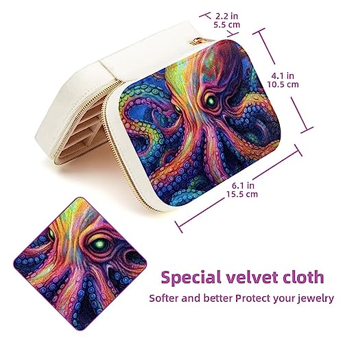 Boîte à bijoux voyage en velours compacte pour vos déplacements - 6