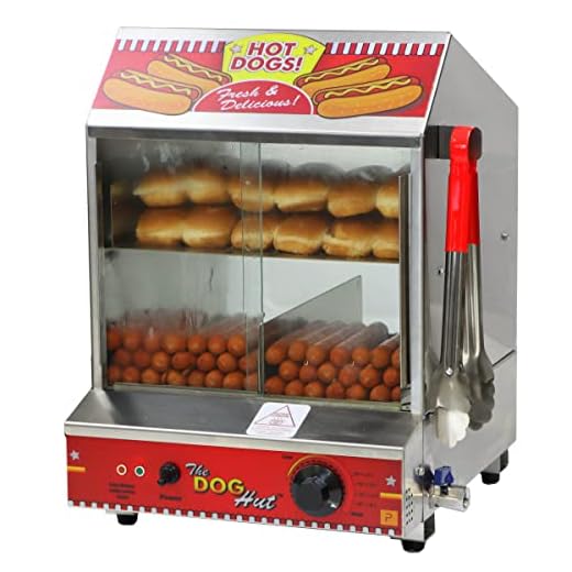 Paragon Dog Hut Hot Dog Steamer