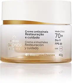Creme Antissinais Restauração e Cuidado 70+ Dia Chronos Derma 40 g