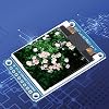 FTVOGUE 1.44Inch Display Module LCD Display Screen 128RGB x 128 Resolution Serial Peripheral Interface