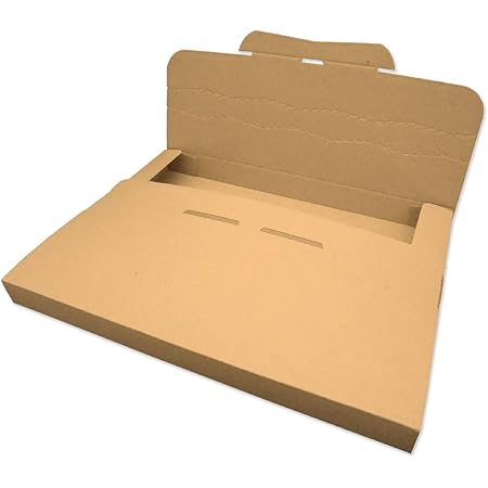 Amazon Co Jp アリアケ梱包 メール便ケース ネコポス最大 厚さ2 5cm ダンボール 50枚セット 文房具 オフィス用品
