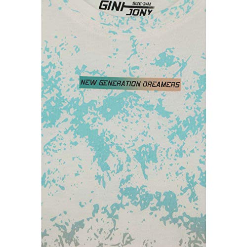 Image of Gini & Jony Boys Round Neck Printed Tee