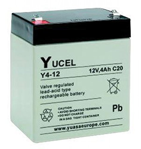 Yucel - BATERÍA DE PLOMO 12V 4AH Y4-12 YUCEL - Y4-12