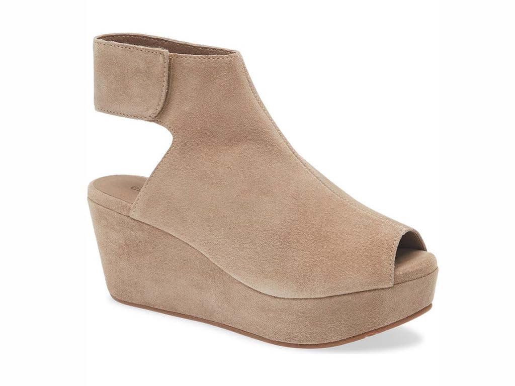 Chocolat Blu Women Shoes White Peep Toe Wedge