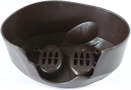 Miniatura 6 de OMEM Casa de reptiles con fregadero de cerámica, terrario, caja de cría de cuevas, refugio, decoración de hábitat, escondites para tortuga, lagarto,