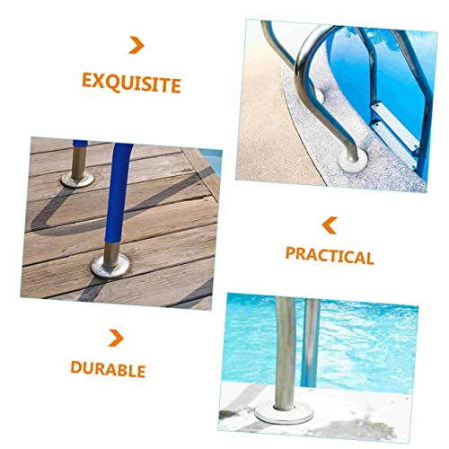 Cubierta de escalón para escalera de piscina acero inoxidable pack 2 miniatura 7