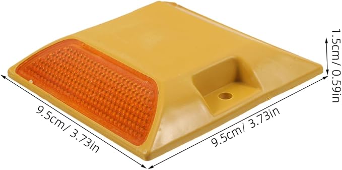 Marcadores reflectantes para pavimento 6pcs CHILDWEET miniatura 3