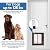 PlexiDor Performance Electronic Automatic Door Mounted Cat & Dog Door