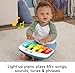 Fisher-Price Baby Portable Chair Deluxe Kick & Play Sit-Me-Up Floor Seat with Piano Learning Toy & Snack Tray for Infants to Toddlers