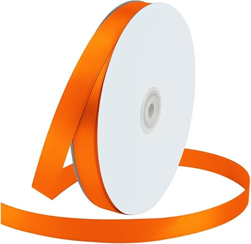 Miniatura 26 de Cinta de satén de poliéster de una sola cara de 5/8 pulgadas de ancho x 100 yardas, cinta de satén para manualidades, regalo, lazos para el cabello