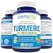 Turmeric Curcumin 200 Capsules w/ Bioperine & 95% Curcuminoids, 1300 mg, Non-GMO & Gluten Free, 100% Natural Premium Extract, Powerful Joint Support, Inflammation & Pain Relief Supplement