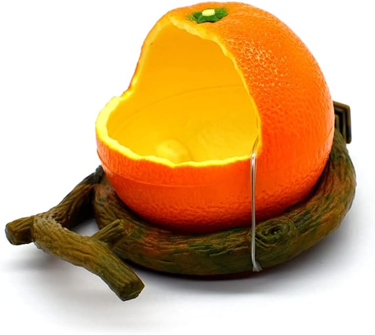 Bird Water Bottle Fruit Shape Birds Feeder Bowl Parrot Water Food Feeding Bowl Container Animal Drinking Feed Cup for Birds Cage Accessories Bird Feeders (Color : 05) (1)