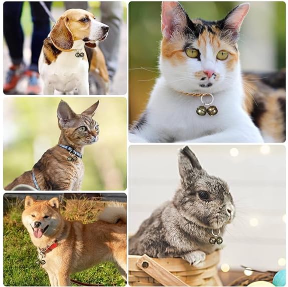 Campanelli Per Cani Extra Rumorosi PEUTIER - 2 Pezzi Con Clip, Ideali Per Trovare Il Tuo Cane O Gatto - Foto 10