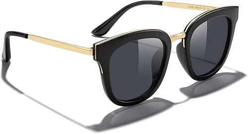 Miniatura 5 de MERRY'S Gafas de sol para niñas en forma de ojos de gato, gafas de sol polarizadas para niños S7001