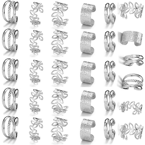 30 Pcs Hair Braids Dreadlock Accessories Charms Hair...