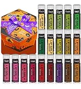 Yopela 19 Pack Halloween Natural Lip Balm Bulk with Vitamin E and Coconut Oil - Moisturizing, Soo...