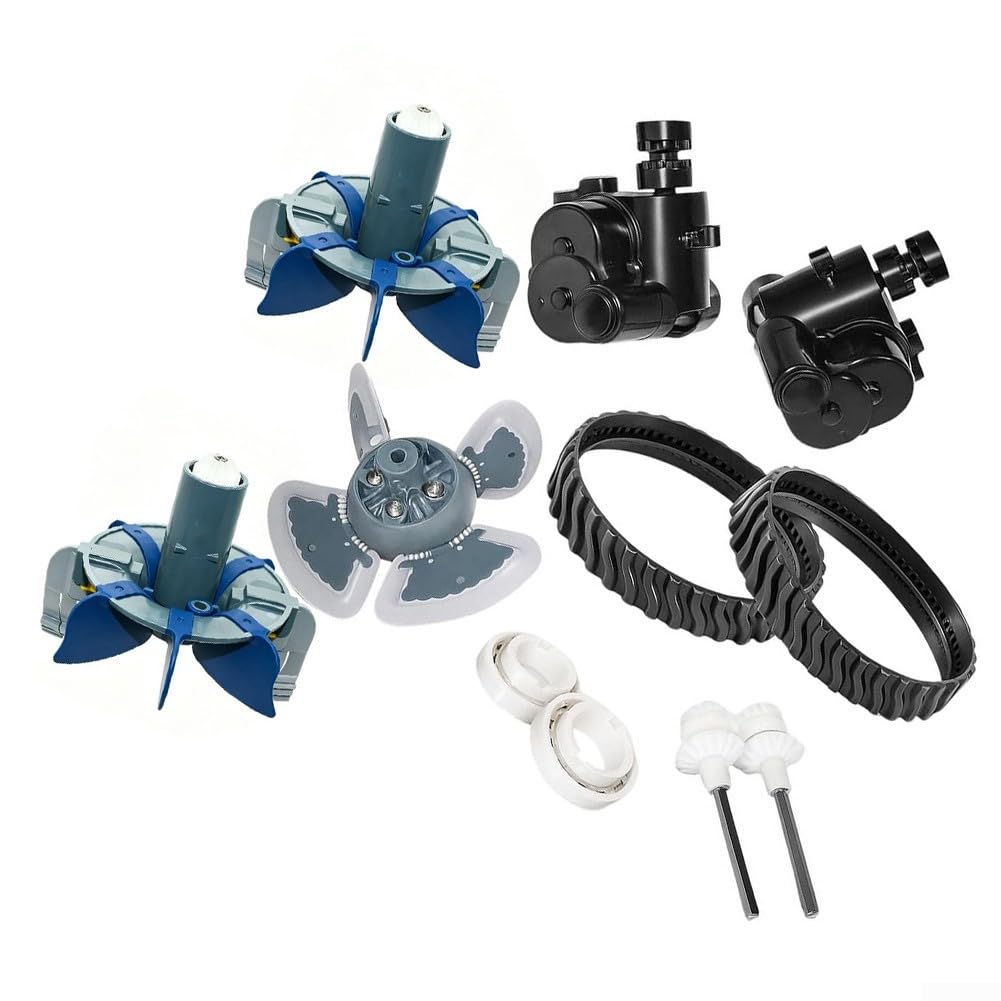 R0796200 - Kit de afinación para Limpiador de Piscinas Zodiac MX6 MX8 MX6 MX8, Piezas de Repuesto con turbina de Alta Resistencia, rodamientos de Ejes Direc