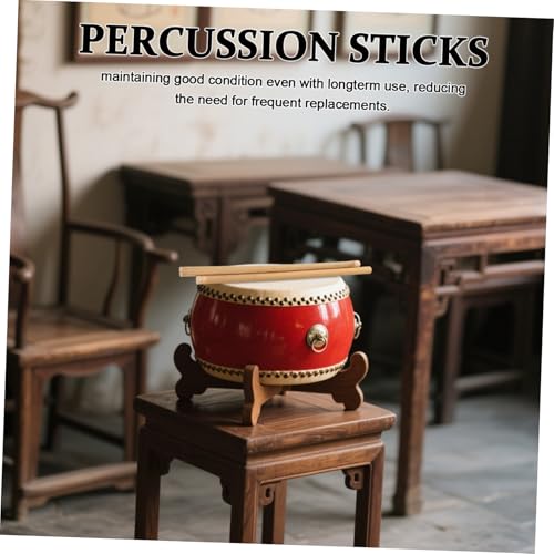 BESPORTBLE 1 Par de Baquetas con Diseño Antideslizante para Snare, Bombo y Instrumentos de Música Folklórica, Baquetas Profesionales para Adultos y Principiantes para Ritmo miniatura 6