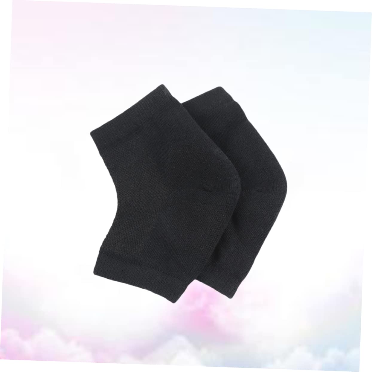 Healeved 9piezas Calcetines De Gel Para Talones Abiertos Hidratantes y Transpirables Para Pies Secos y Agrietados Soporte Para Pies Para Uso Diurno y Nocturno
