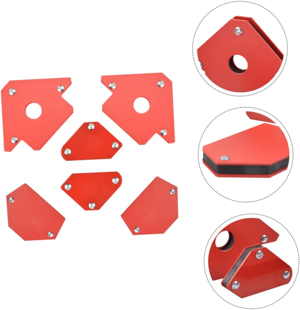 DOITOOL 6pcs Magnetic Welding Positioner Multi-angle Holder Durable Welding Assistant Tool for Efficient Hands for Mig and Tig Applications