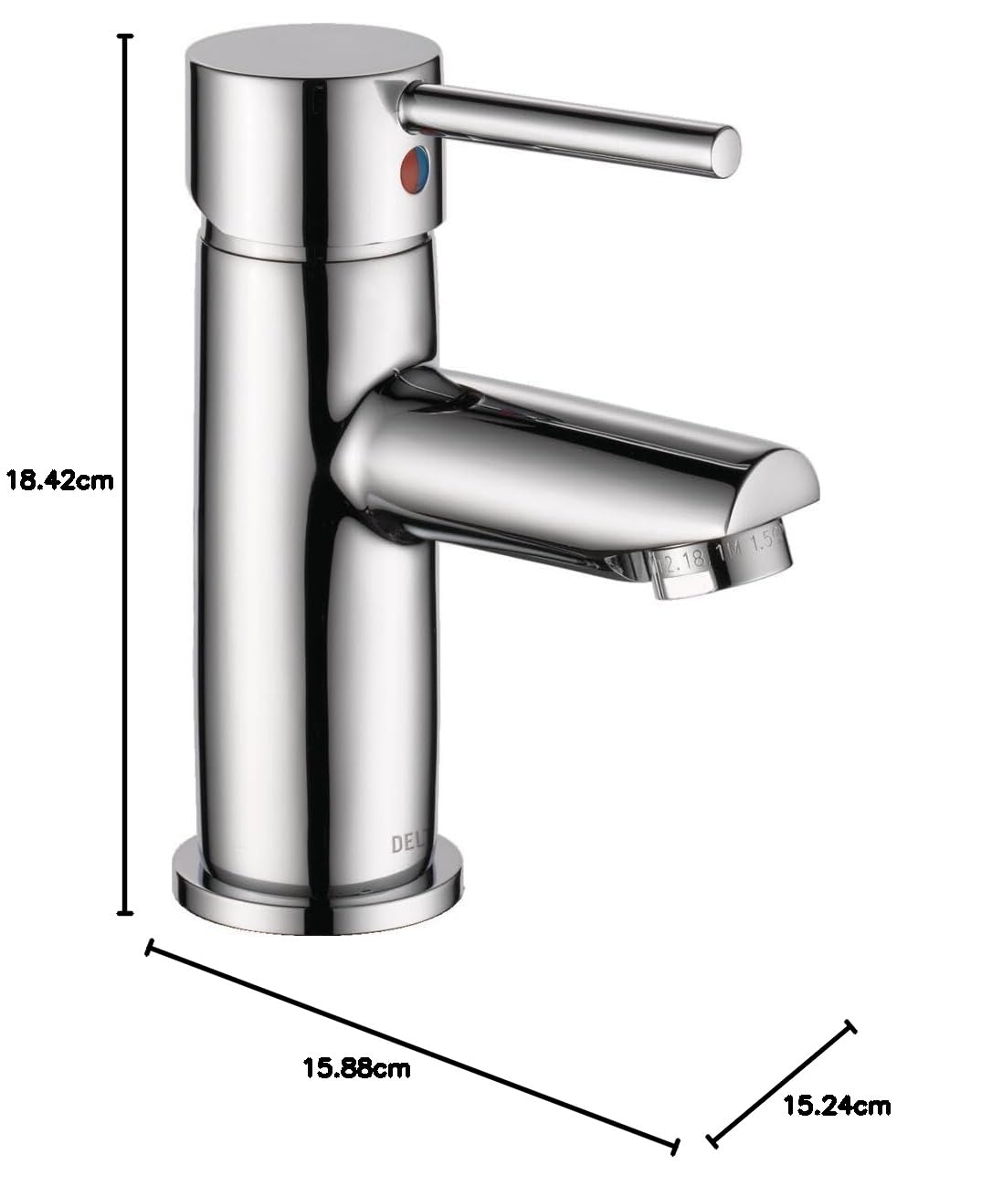 Delta grifo moderno único mango baño grifo, 559LF-PP