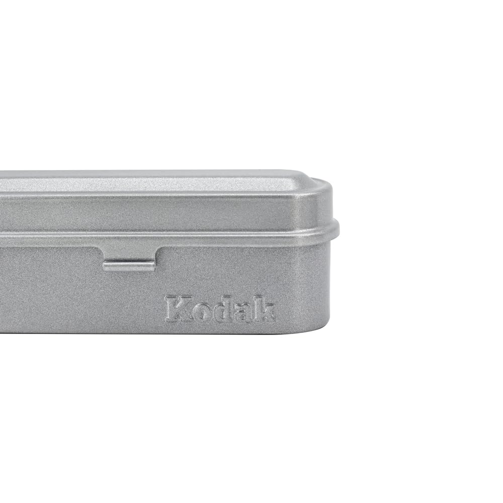 Kodak Filmkoffer – für 5 Rollen à 35 mm Folien – kompakter Retro-Stahlkoffer zum Sortieren und Schützen von Filmrollen (Folie ist Nicht im Lieferumfang enthalten)