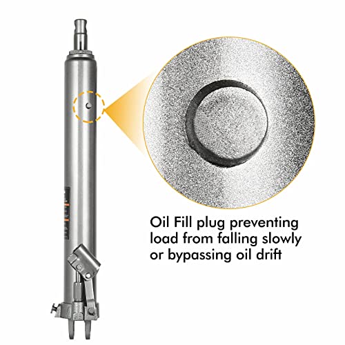 Weize Long Ram Hydraulic Jacks With Single Piston, Used For Engine Hoists, Hydraulic Cranes, Mechanical, Farm, 3 Ton (6,000 Lb) Capacity #TOP3