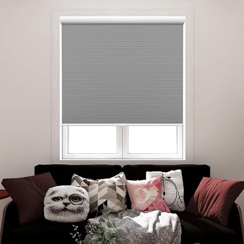 38mm Blackout Cellular Shades Grey