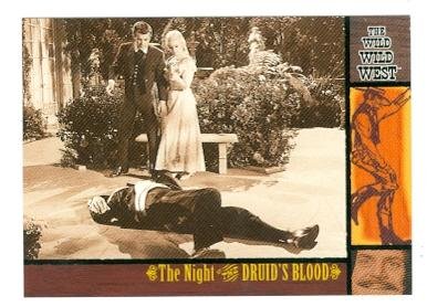 The Wild Wild West trading card (Ann Elder, Astarte, James West & Robert Conrad) 1999 Rittenhouse #75