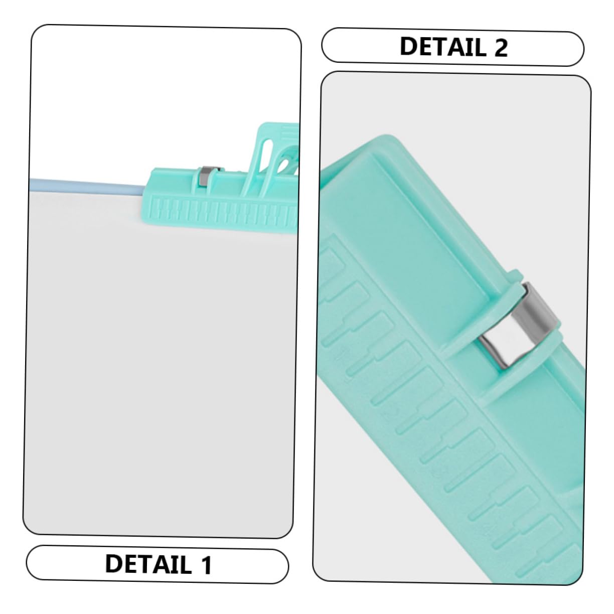 VICASKY Music Sheet Clips for Piano and Guitar 2 Pcs Music Page Holders Sturdy Material Easy to Carry Perfect for Musicians