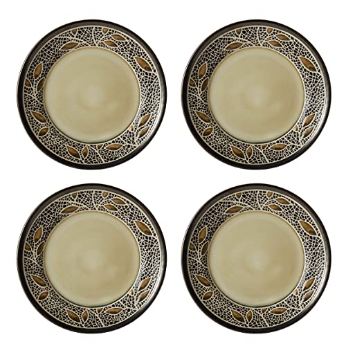 Gourmet Basics Alexandria Dinnerware Set (16 Piece),Tan - image 8
