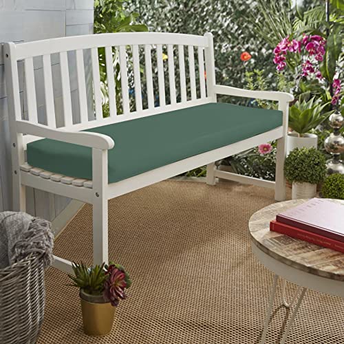 KISAA Living 2 Seater Waterproof Outdoor Bench Pad Seat Cushion Garden Furniture Comfortable...