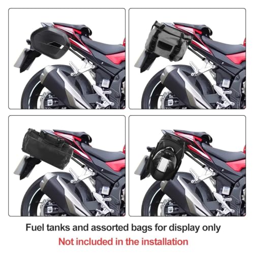 Porte-bagages arrière CB500 Hornet anti-vibrations robuste