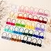40Pcs Girls Hair Accessories - Small Fluffy Pom Ball Elastic Ponytail Holders and Rubber Bands for Baby Girls, Toddlers, Infants