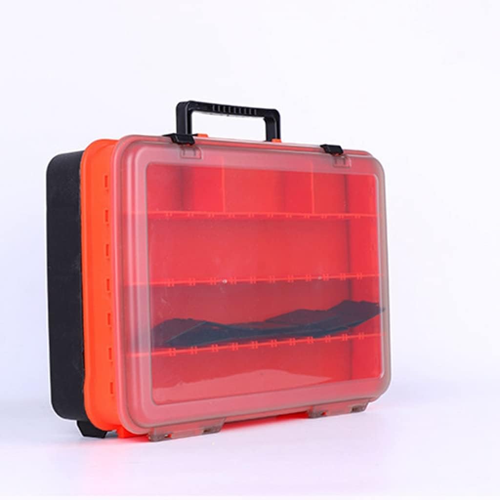釣り用タックルボックス 釣りルアー スプーン フック 餌 収納ケース ユーティリティボックス 鯉 ポータブル アウトドア 釣りアクセ