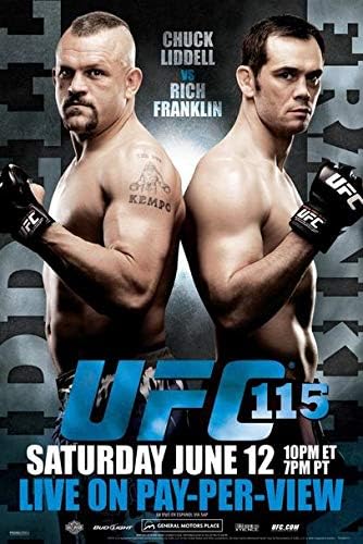 Amazon Co Jp ポスター ラミネートされた公式ufc 115チャックリデルvsリッチフランクリンスポーツサイン A3サイズ インテリア 壁紙用 絵画 アート 壁紙ポスター Diy 工具 ガーデン