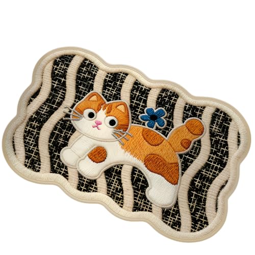 [Vailaipupy]C}bg  oX}bg 唻 􂦂 킢  ~ߐ݌v PVC z   _炩 3b S 40×60cm~90cm 40×60cm g̎Ȗ͗l̃IWF̔L