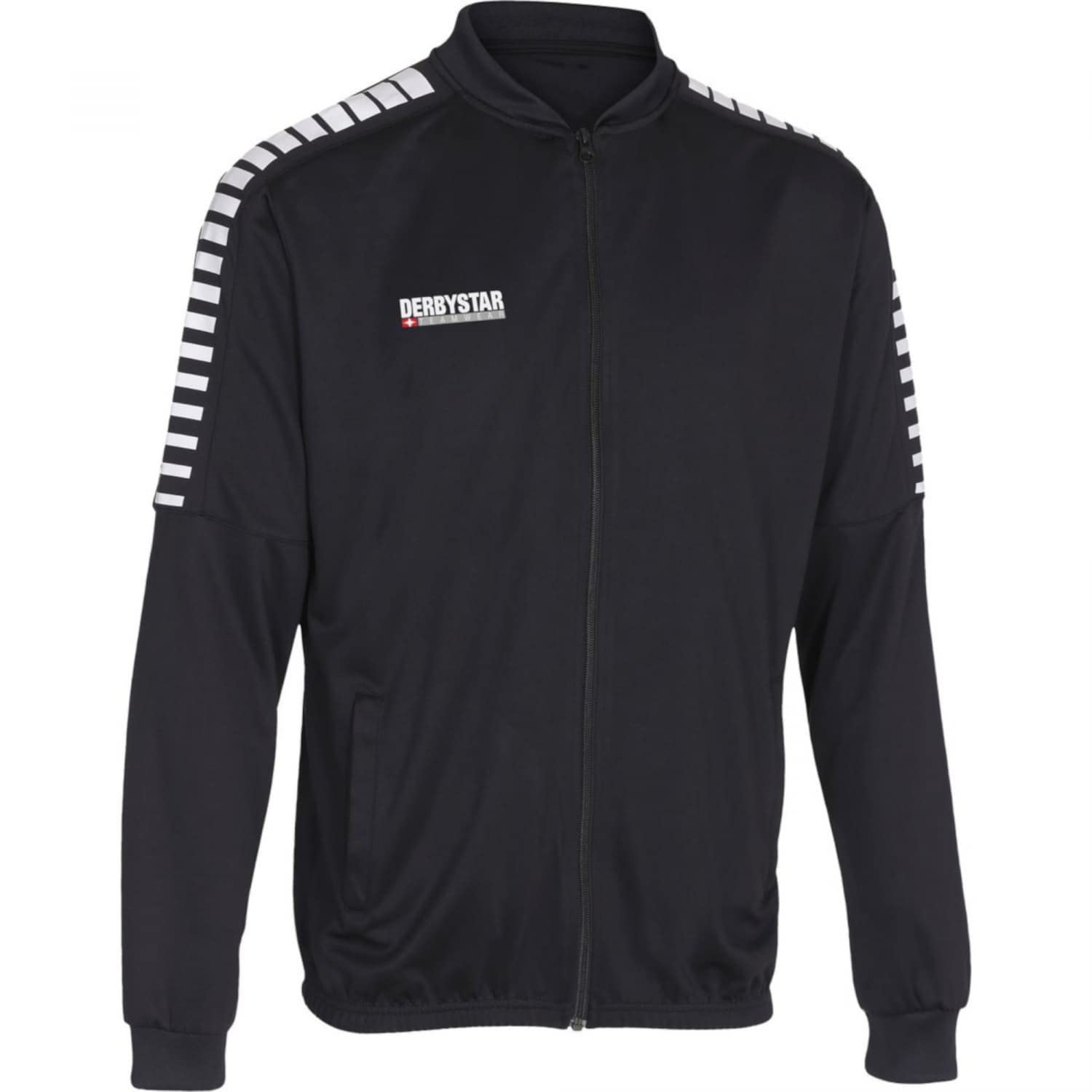 Derbystar Hyper Poly-Work Jacket Kids Jacket - Black White, 116