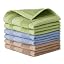 2 Brown, 2 Green, 2 Navy