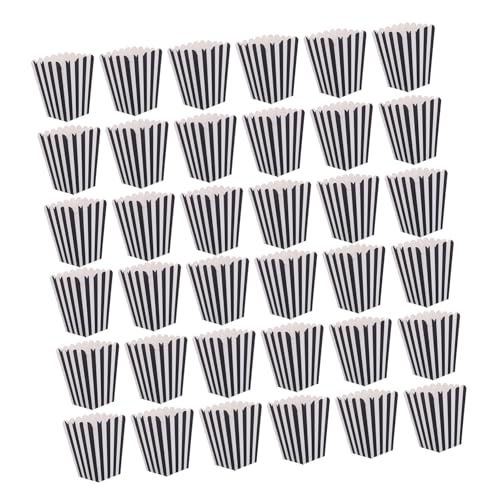 SMASOLO 48 Cubos Para Galletas Cajas De Papel Para Papas Fritas Cubos De Papel Para De Maíz