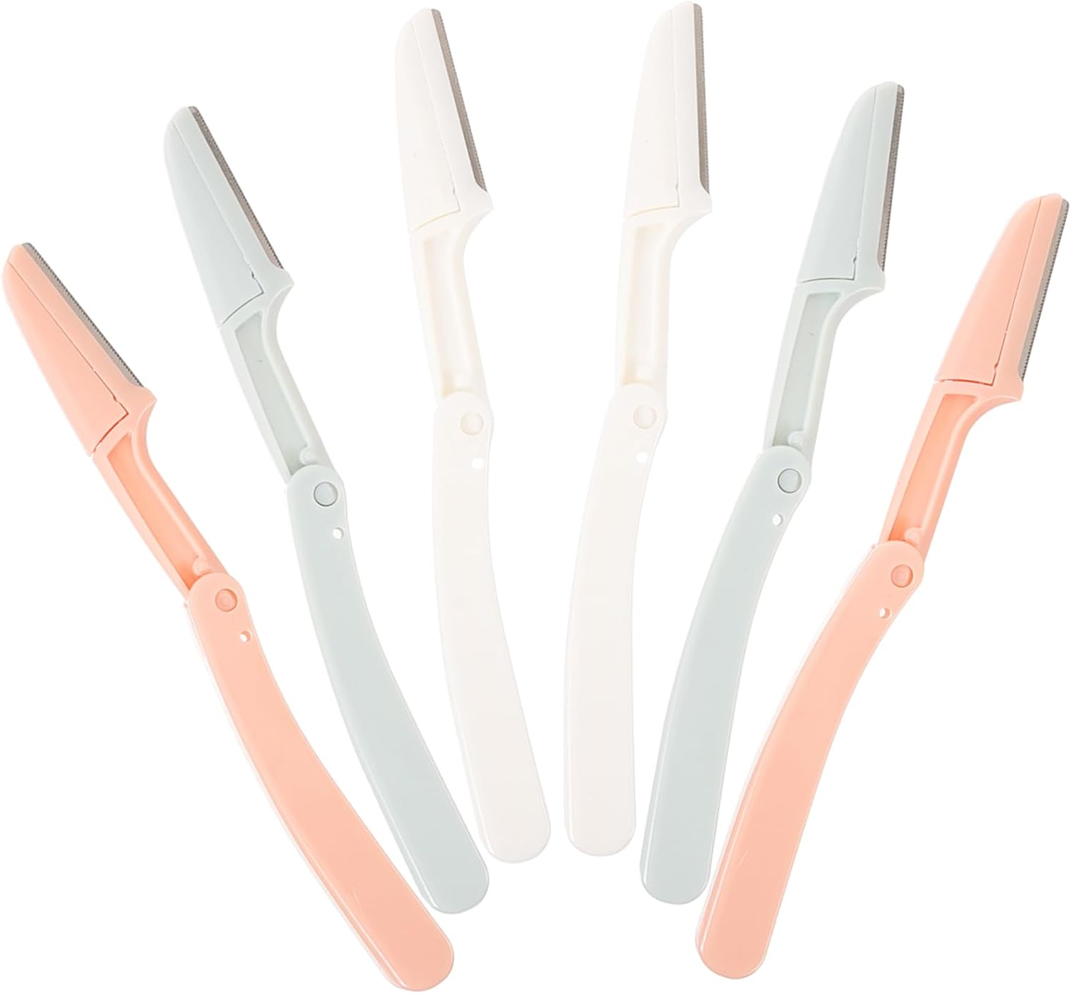 12pcs Portable Eyebrow Trimmer Kit for Women for Precise Grooming for Eyebrow and Facial Hair Removal Lightweight and Easy to Store