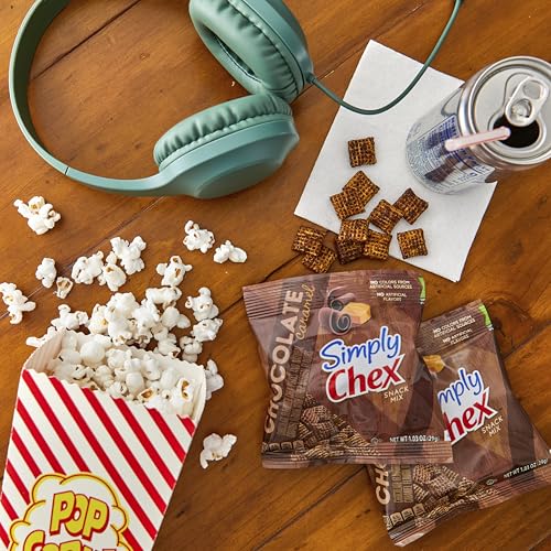 Simply Chex Mix, Chocolate Caramel, 1.03 Oz, (Pack of 60)