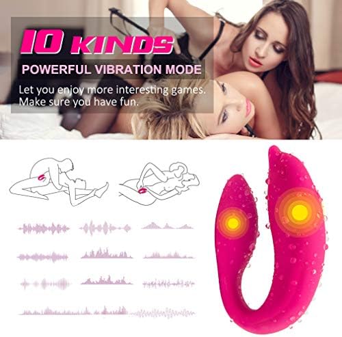U Shape Toy Women Vibrarter for Women Bullet G- Sport Simulator for Female Sex-Toes for Couples with Strong Motor U-Type Silicone Relaxation Tools for Lover Flirting Fun Play Love Real Feel