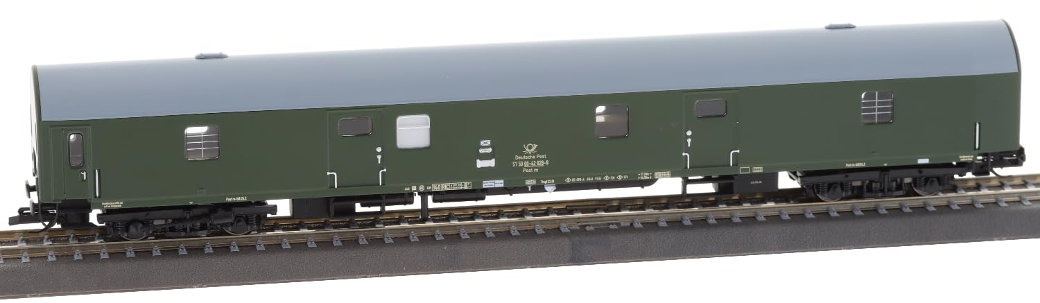 Tillig 16819 TT - Posta ferroviaria Post me-bll/24, Deutsche Post, Ep. IV