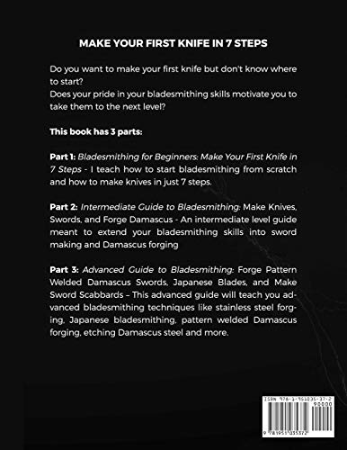 Bladesmithing: Beginner + Intermediate + Advanced Guide To Bladesmithing: Knife Making Compendium For Beginner, Intermediate, And Advanced Bladesmiths #TOP1