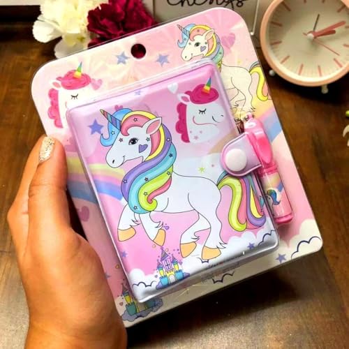 Image of AK-Store Cartoon Pocket Diary with Small Pen, Writing Notebook for Kids Boys Girls, Cartoon Stationery Set for Students Children Birthday Return Gifts (Pappa Pig)