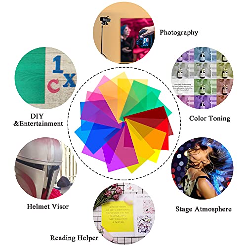 JUNMEIDO 14 PZ Filtro Colore Filtri Colorati per